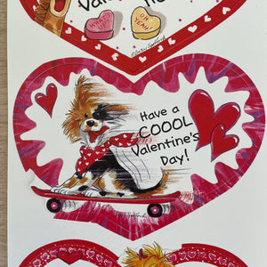 Suzy's Zoo School Valentines Valentine Cards 3 CT Vintage 2000