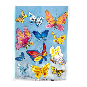 Suzy's Zoo Butterflies Blue Hardcover Pocket Mini Address Book 3" x 4" Suzy Spafford