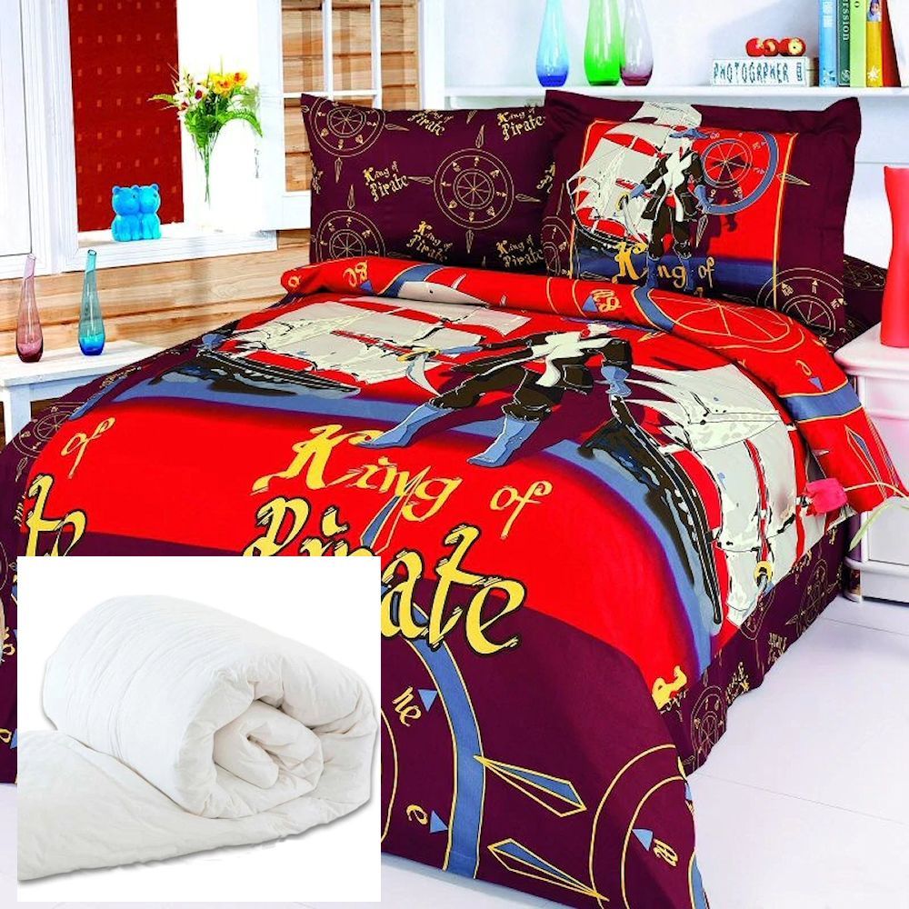 Baby Blanket Pirate Crib Bedding Children's Duvet Cover Pillowcase