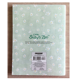 Little Suzy's Zoo Sage Green School Composition Notebook - Witzy Duck Boof Bear Ellie Elephant 6" x 7 3/4"