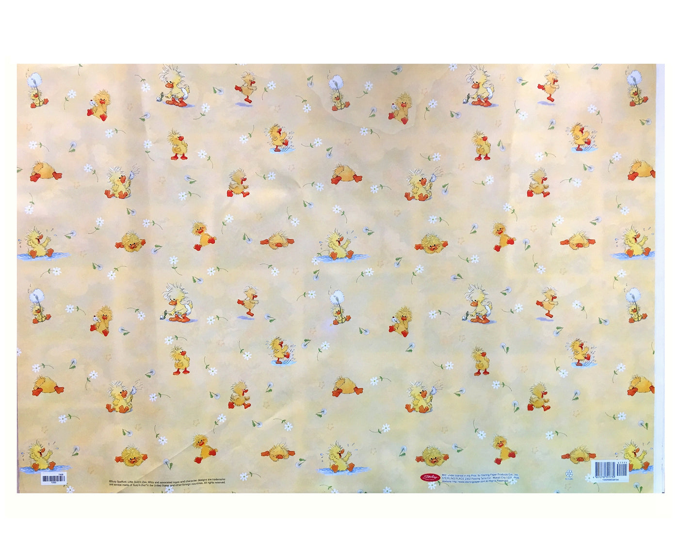 Disney WINNIE THE POOH Bear Birthday GIFT WRAP WRAPPING SHEET Paper Sheets  Tag