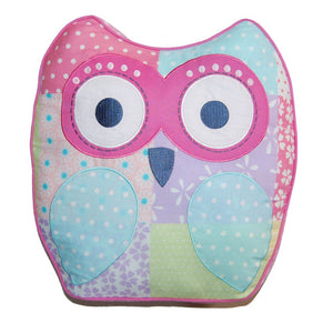 Owl-Shaped Decorative Pillow