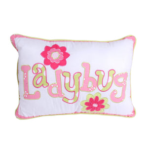 Ladybug Lumbar Pillow
