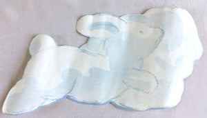 Little Suzy's Zoo Baby Nursery Wall Mural Sticker Decals Clouds Butterflies Duck Bear Bunny Giraffe Picnic