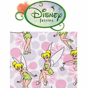 Tinkerbell Birthday Party Plastic Treat Bags with Ties 16 CT - 4" x 9.5"