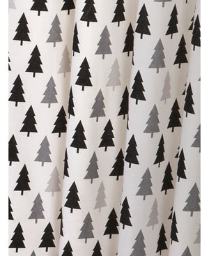Grey Black White Forest Mountain Bear Kids Bedding Toddler Twin or Full Duvet  Cover / Comforter Cover Set or Curtains