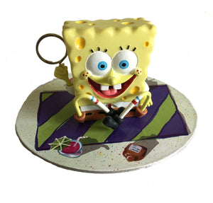 Spongebob Squarepants Birthday Party 2" Balloon Weight Centerpiece Statue / Figurine Cake Topper