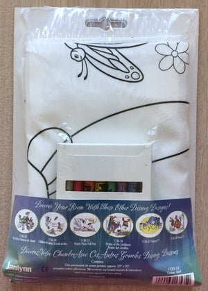 Disney Tinkerbell Mini Counted Cross Stitch Kit with Frame 2.5 –