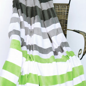 Green Patchwork Blanket Style C - 018