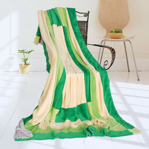 Green Patchwork Blanket Style G -043