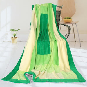 Green Patchwork Blanket Style B - 059