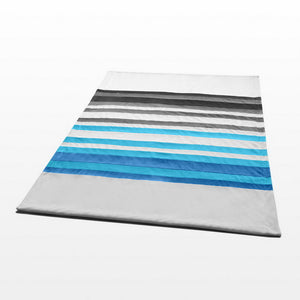 Blue Patchwork Blanket Style I - 019